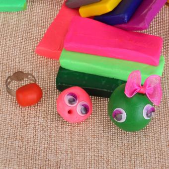 A Set Of 24 Colors Fimo Polymer Clay Blocks Soft Plasticine DIYMoulding Craft Toys - Intl April 2018 - 4 A Set of 24 Colors Fimo Polymer Clay Blocks Soft Plasticine DIYMoulding Craft Toys - Intl - 4