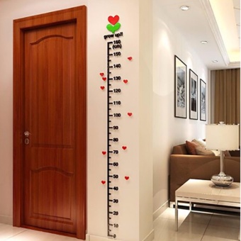 Acrylic Child Height Decor Kids Room Growth Chart Measure Wall Stickers (1.6 Meters) - Intl April 2018 - 2 Acrylic Child Height Decor Kids Room Growth Chart Measure Wall Stickers (1.6 meters) - intl - 2