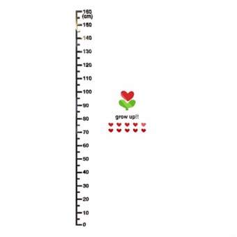 Acrylic Child Height Decor Kids Room Growth Chart Measure Wall Stickers (1.6 Meters) - Intl April 2018 - 5 Acrylic Child Height Decor Kids Room Growth Chart Measure Wall Stickers (1.6 meters) - intl - 5