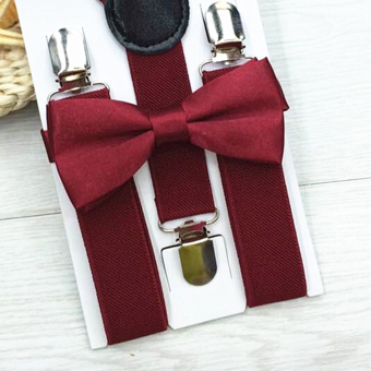Allwin Kids New Design Suspenders And Bowtie Bow Tie Set Matching Ties Outfits - Intl June 2018 - 3 Allwin Kids New Design Suspenders and Bowtie Bow Tie Set Matching Ties Outfits - intl - 3