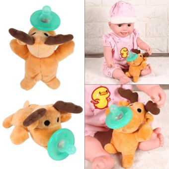Animal Design Pacifier Silicone Baby Soother # Little Bear - Intl June 2018 - 5 Animal Design Pacifier Silicone Baby Soother # Little Bear - intl - 5