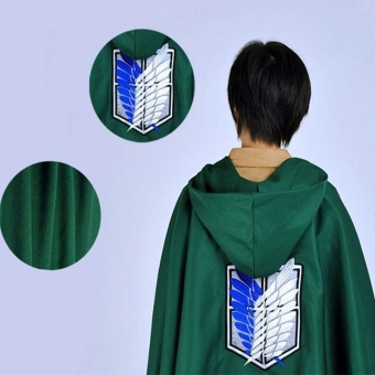 Attack On Titan Anime Shingeki No Kyojin Cloak Clothes COS Cosplay Cloth - Intl June 2018 - 2 Attack on Titan Anime Shingeki no Kyojin Cloak Clothes COS Cosplay Cloth - intl - 2