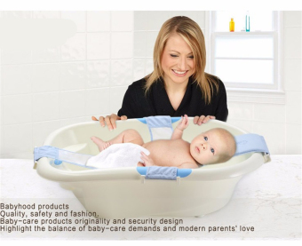 Baby Bathtub Net Seat Newborn Security Support Shower Child Bed (Blue) - Intl June 2018 - 5 Baby Bathtub Net Seat Newborn Security Support Shower Child Bed (Blue) - Intl - 5