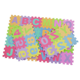 Baby Child Foam Play Letter Print Puzzle Floor Mat (Multicolor) June 2018 - 2 Baby Child Foam Play Letter Print Puzzle Floor Mat (Multicolor) - 2