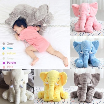 Baby Children Long Nose Elephant Doll Plush Stuff Toys Kids LumbarSleep Pillow - Intl June 2018 - 2 Baby Children Long Nose Elephant Doll Plush Stuff Toys Kids LumbarSleep Pillow - intl - 2