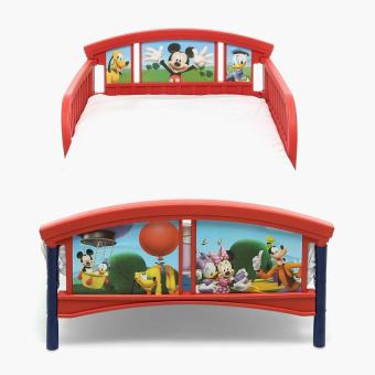 Baby Company Mickey Mouse Toddler Bed (Red/Blue) April 2018 - 2 Baby Company Mickey Mouse Toddler Bed (Red/Blue) - 2