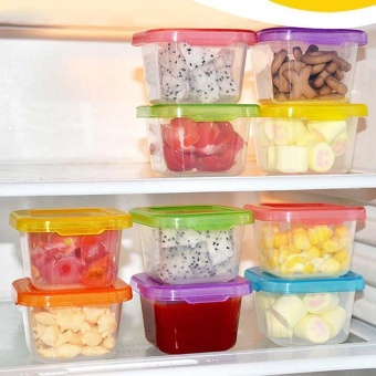 Baby Food Storage Container, Baby Food Freezer Tray With Lid,4x120ML BPA Free, Perfect For Homemade Baby Food, Vegetable &Fruit Purees And Milk - Intl June 2018 - 4 Baby Food Storage Container, Baby Food Freezer Tray with Lid,4x120ML BPA Free, Perfect For Homemade Baby Food, Vegetable &Fruit Purees and Milk - intl - 4