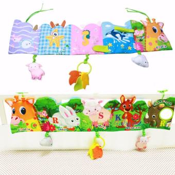 Baby Funny Mobile Cloth Book Educational Animal Crib Bed AroundToys(Lion) - Intl April 2018 - 2 Baby Funny Mobile Cloth Book Educational Animal Crib Bed AroundToys(Lion) - intl - 2