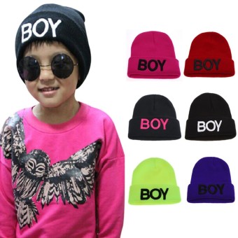 Baby Girls Boys Knitted Woolen Skull Hats Toddler Ski Hats BOYBeanie Caps For Children Kids Baby - Intl June 2018 - 5 Baby Girls Boys Knitted Woolen Skull Hats Toddler Ski Hats BOYBeanie Caps for Children Kids Baby - intl - 5