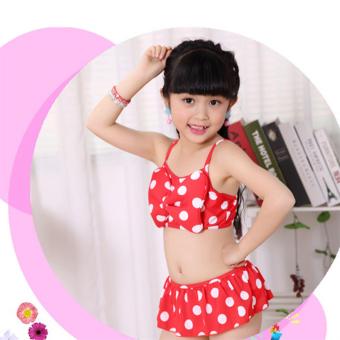 Baby Girls Kids Minnie Mouse Bikini Set Swimwear Child Bathing SwimSuit Costume - Intl June 2018 - 3 Baby Girls Kids Minnie Mouse Bikini Set Swimwear Child Bathing SwimSuit Costume - intl - 3