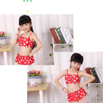 Baby Girls Kids Minnie Mouse Bikini Set Swimwear Child Bathing SwimSuit Costume - Intl June 2018 - 2 Baby Girls Kids Minnie Mouse Bikini Set Swimwear Child Bathing SwimSuit Costume - intl - 2