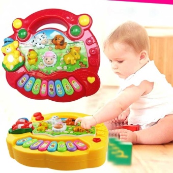 Baby Kids Musical Educational Piano Animal Farm Developmental Music Toys For Children Gift - Intl June 2018 - 5 Baby Kids Musical Educational Piano Animal Farm Developmental Music Toys for Children Gift - intl - 5
