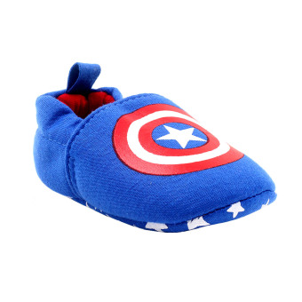 BABY STEPS Capt A Hero Baby Boy Cotton Shoes (Blue) June 2018 - 2 BABY STEPS Capt A Hero Baby Boy Cotton Shoes (Blue) - 2