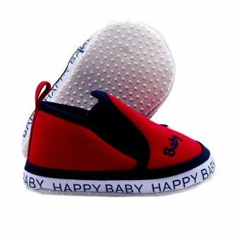BABY STEPS Happy Baby Boy Shoes (Red) June 2018 - 2 BABY STEPS Happy Baby Boy Shoes (Red) - 2