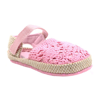 BABY STEPS Knitted Baby Girl Sandals (Pink) June 2018 - 2 BABY STEPS Knitted Baby Girl Sandals (Pink) - 2