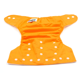 BABY STEPS Tricolor Orange-Yellow-Blue Cloth Baby Diapers June 2018 - 2 BABY STEPS Tricolor Orange-Yellow-Blue Cloth Baby Diapers - 2