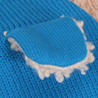 Baby Toddler Winter Beanie Warm Hat Hooded Scarf Earflap KnittedCap(Blue) - Intl April 2018 - 5 Baby Toddler Winter Beanie Warm Hat Hooded Scarf Earflap KnittedCap(Blue) - Intl - 5