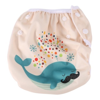 Baby Unisex Reusable Breathable Swim Diapers Summer Pool Pant WithSnaps Training Pants #2 - Intl July 2018 - 3 Baby Unisex Reusable Breathable Swim Diapers Summer Pool Pant withSnaps Training Pants #2 - intl - 3