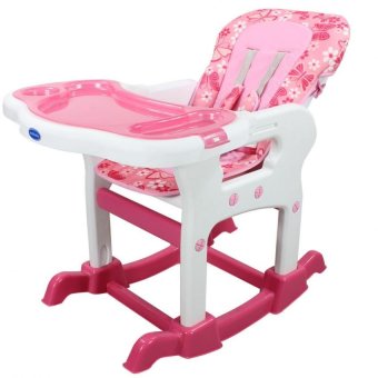 Bestbaby 3 In 1 Adjustable Multi-function Baby Feeding TrayHighchair Rocking Chair(Pink) June 2018 - 3 Bestbaby 3 in 1 Adjustable Multi-function Baby Feeding TrayHighchair Rocking Chair(Pink) - 3