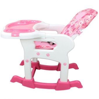 Bestbaby 3 In 1 Adjustable Multi-function Baby Feeding TrayHighchair Rocking Chair(Pink) June 2018 - 4 Bestbaby 3 in 1 Adjustable Multi-function Baby Feeding TrayHighchair Rocking Chair(Pink) - 4