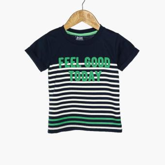 BGS Boys Feel Good Today Tee And Shorts Set (Navy Blue) April 2018 - 2 BGS Boys Feel Good Today Tee and Shorts Set (Navy Blue) - 2