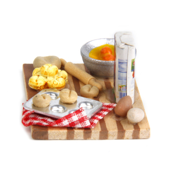 BolehDeals 1/12 Dollhouse Miniature Kitchen Food Eggs Milk Bread OnBoard 1 Set July 2018 - 2 BolehDeals 1/12 Dollhouse Miniature Kitchen Food Eggs Milk Bread onBoard 1 Set - 2