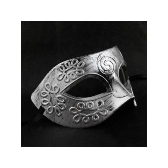 Cool Adult Men Greek Roman Fighter Masquerade Face Mask For FancyDress Ball /Masked Ball /Halloween (Silver) - Intl June 2018 - 3 Cool Adult Men Greek Roman Fighter Masquerade Face Mask for FancyDress Ball /Masked Ball /Halloween (Silver) - intl - 3
