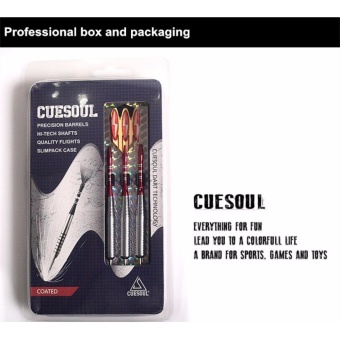 CUESOUL 3pcs/set Professional Darts Needle 21g 16cm Steel Tip Darts With Copper And Aluminum Dart Shaft Orange Flight - Intl June 2018 - 5 CUESOUL 3pcs/set Professional Darts Needle 21g 16cm Steel Tip Darts With Copper And Aluminum Dart Shaft Orange Flight - intl - 5