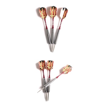 CUESOUL 3pcs/set Professional Darts Needle 21g 16cm Steel Tip Darts With Copper And Aluminum Dart Shaft Orange Flight - Intl June 2018 - 3 CUESOUL 3pcs/set Professional Darts Needle 21g 16cm Steel Tip Darts With Copper And Aluminum Dart Shaft Orange Flight - intl - 3