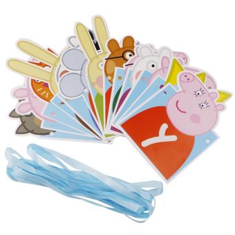 Cute Pig Theme 13 Happy Birthday Flags Birthday Party DecorationBuntings Banner For Kids 56g June 2018 - 2 Cute Pig Theme 13 Happy Birthday Flags Birthday Party DecorationBuntings Banner for Kids 56g - 2