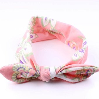 EsoGoal Baby Girls Elastic Turban Rabbit Ear Headbands Head Wrap (4Pcs) - Intl May 2018 - 4 EsoGoal Baby Girls Elastic Turban Rabbit Ear Headbands Head Wrap (4Pcs) - intl - 4