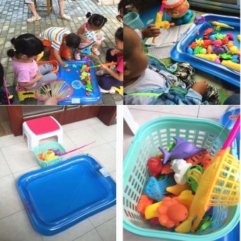 Golden Age Baby Kid Toy Magnetic Fishing Two Rods With Pool June 2018 - 2 Golden age Baby Kid Toy Magnetic Fishing Two Rods with pool - 2