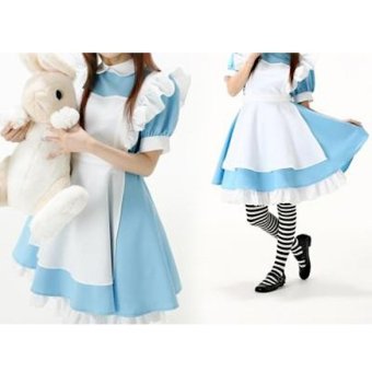 Halloween Maid Costume Alice In Wonderland Maids Outfit Fancy DressCosplay June 2018 - 4 Halloween Maid Costume Alice In Wonderland Maids Outfit Fancy DressCosplay - 4