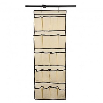 Hanging Storage 20 Pocket Over The Door Organizer Space Saver RackShoe Holder - Intl June 2018 - 3 Hanging Storage 20 Pocket Over the Door Organizer Space Saver RackShoe Holder - intl - 3