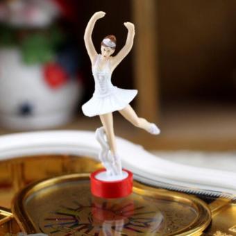 Heart Shaped Ballerina Music Box Jewelry Storage White - Intl June 2018 - 3 Heart Shaped Ballerina Music Box Jewelry Storage White - intl - 3