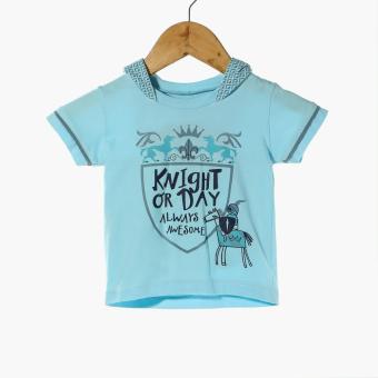 Hush Hush Baby Boys Knight Or Day Hooded Tee And Pajama Set (Blue) June 2018 - 2 Hush Hush Baby Boys Knight or Day Hooded tee and Pajama Set (Blue) - 2