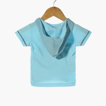 Hush Hush Baby Boys Knight Or Day Hooded Tee And Pajama Set (Blue) June 2018 - 3 Hush Hush Baby Boys Knight or Day Hooded tee and Pajama Set (Blue) - 3