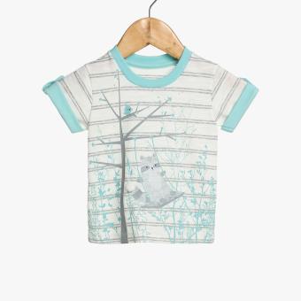 Hush Hush Baby Boys Tee And Joggers Set (Cream) June 2018 - 2 Hush Hush Baby Boys Tee and Joggers Set (Cream) - 2