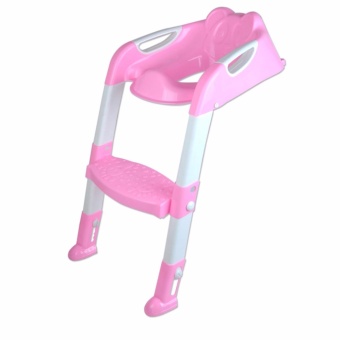 J&J Baby Potty Training Toilet Chair Seat Step Ladder Trainer Toddler - Pink April 2018 - 3 J&J Baby Potty Training Toilet Chair Seat Step Ladder Trainer Toddler - Pink - 3