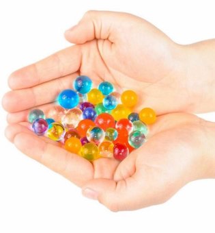 KCMALL 100bags Pearl Shape Soft Crystal Magic Jelly Balls Water Paintball Bullet Beads Grow Balls Water Toys Wedding Home Ornament Plant Cultivate Decoration (Multicolor) - Intl April 2018 - 3 KCMALL 100bags Pearl Shape Soft Crystal Magic Jelly Balls Water Paintball Bullet Beads Grow Balls Water Toys Wedding Home Ornament Plant Cultivate Decoration (Multicolor) - intl - 3