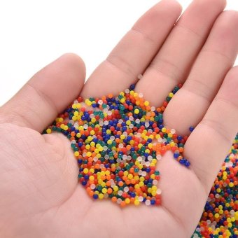 KCMALL 100bags Pearl Shape Soft Crystal Magic Jelly Balls Water Paintball Bullet Beads Grow Balls Water Toys Wedding Home Ornament Plant Cultivate Decoration (Multicolor) - Intl April 2018 - 2 KCMALL 100bags Pearl Shape Soft Crystal Magic Jelly Balls Water Paintball Bullet Beads Grow Balls Water Toys Wedding Home Ornament Plant Cultivate Decoration (Multicolor) - intl - 2