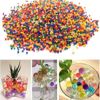 KCMALL 100bags Pearl Shape Soft Crystal Magic Jelly Balls Water Paintball Bullet Beads Grow Balls Water Toys Wedding Home Ornament Plant Cultivate Decoration (Multicolor) - Intl April 2018 - 5 KCMALL 100bags Pearl Shape Soft Crystal Magic Jelly Balls Water Paintball Bullet Beads Grow Balls Water Toys Wedding Home Ornament Plant Cultivate Decoration (Multicolor) - intl - 5