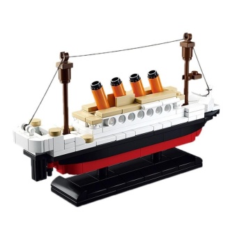 Kids 194 PCS DIY Titanic Ship Building Blocks - Intl June 2018 - 3 Kids 194 PCS DIY Titanic Ship Building Blocks - intl - 3