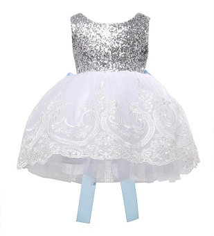 Kids Sleeveless Summer Princess Baby Girls Clothes Infant Party Dress Birthday Frock Newborn Toddler Girl Gown Bowknot Lace - Intl June 2018 - 4 kids Sleeveless Summer Princess Baby Girls Clothes Infant Party Dress Birthday Frock Newborn Toddler Girl Gown Bowknot Lace - intl - 4