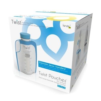 Kiinde Twist Pouch Breastmilk Storage Bags Pack Of 40 June 2018 - 4 Kiinde Twist Pouch Breastmilk Storage Bags Pack of 40 - 4