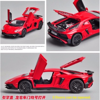 Lamborghini Aventador SV LP750-4 Pull Back Toy Cars 1:32 ScaleAlloy Diecast Car Model Kids Toys Collection Gift - Intl June 2018 - 5 Lamborghini Aventador SV LP750-4 Pull Back Toy Cars 1:32 ScaleAlloy Diecast Car Model Kids Toys Collection Gift - intl - 5