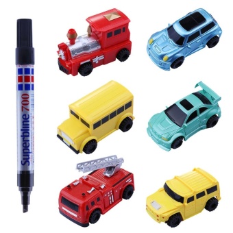 Magic Mini Pen Inductive Toy Vehicles Car Model Follow Any Draw Lines Toys For Children Gift - Intl April 2018 - 3 Magic Mini Pen Inductive Toy Vehicles Car Model Follow Any Draw lines Toys For Children Gift - intl - 3
