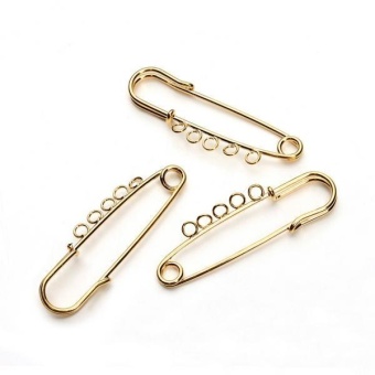 MagiDeal 10 Pieces Metal Safety Pins Gold Tone 60mm - Intl April 2018 - 3 MagiDeal 10 Pieces Metal Safety Pins Gold Tone 60mm - intl - 3