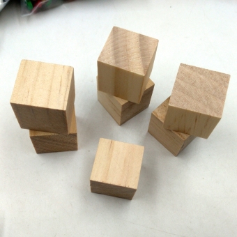 MagiDeal 20Pcs Natural Wooden Squre Cubes Embellishment For Craft 20mm - Intl June 2018 - 4 MagiDeal 20Pcs Natural Wooden Squre Cubes Embellishment for Craft 20mm - intl - 4