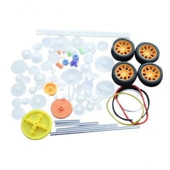 MagiDeal 78Pieces Set Assorted Plastic Shaft Single Double CrownWorm Gears DIY Kit - Intl June 2018 - 2 MagiDeal 78Pieces Set Assorted Plastic Shaft Single Double CrownWorm Gears DIY Kit - intl - 2